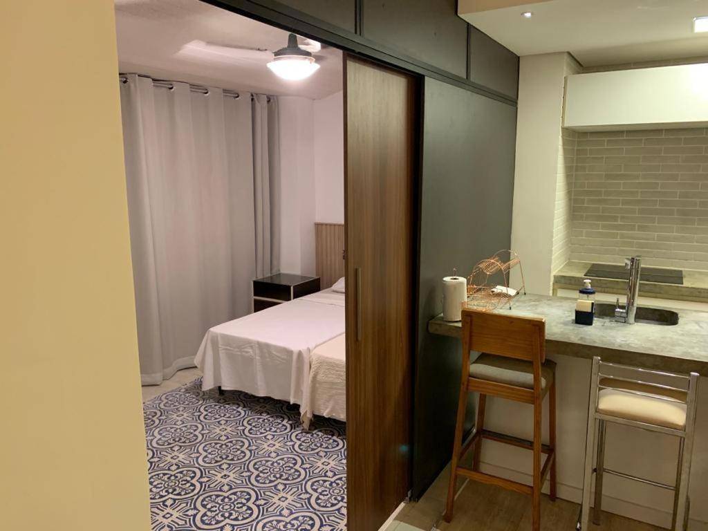 Apartamento Flat Pe Na Areia Com Piscina Aquecida グァルジャー エクステリア 写真